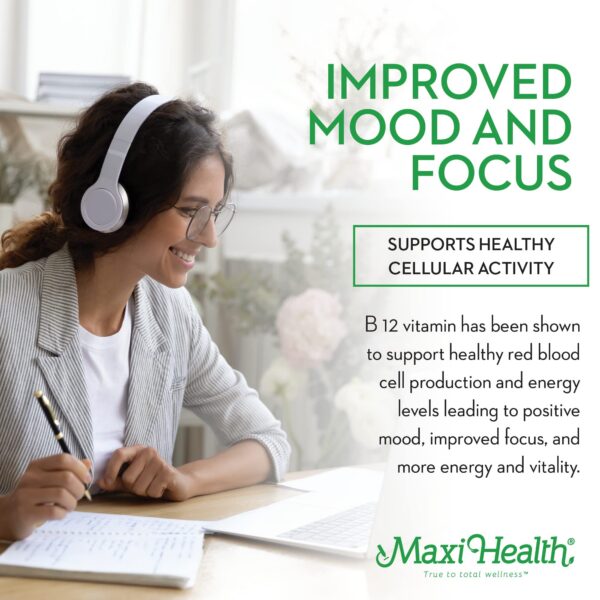 Version 1.0.0 Envase Maxi Health B12 sabor fresa