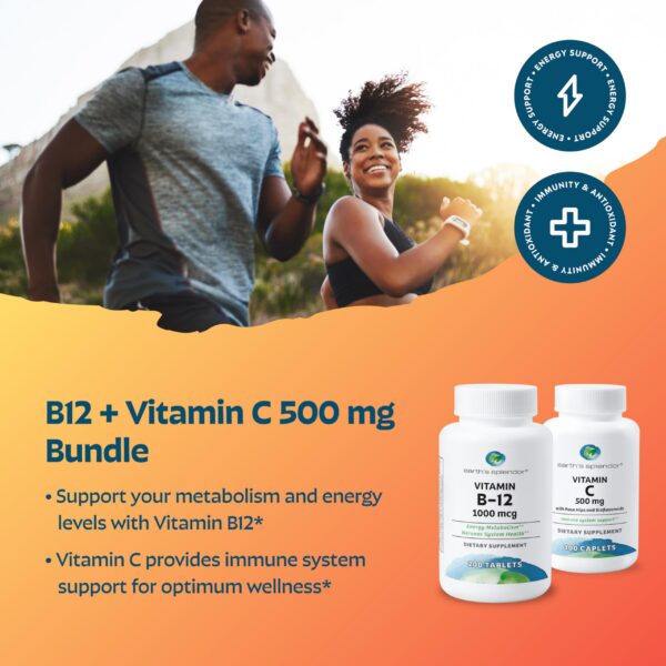 Suplemento vitamina b12 para energia metabolism Earth's Splendor