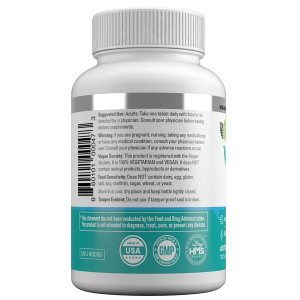 Suplemento vitamina B12 Vegano HAYAT rápido disolver