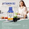Suplemento vitamina B2 riboflavina líquido HoneyCombs 1 onza