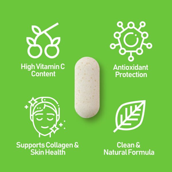 Suplemento vitamina c acerola cherries nanowell 1000mg