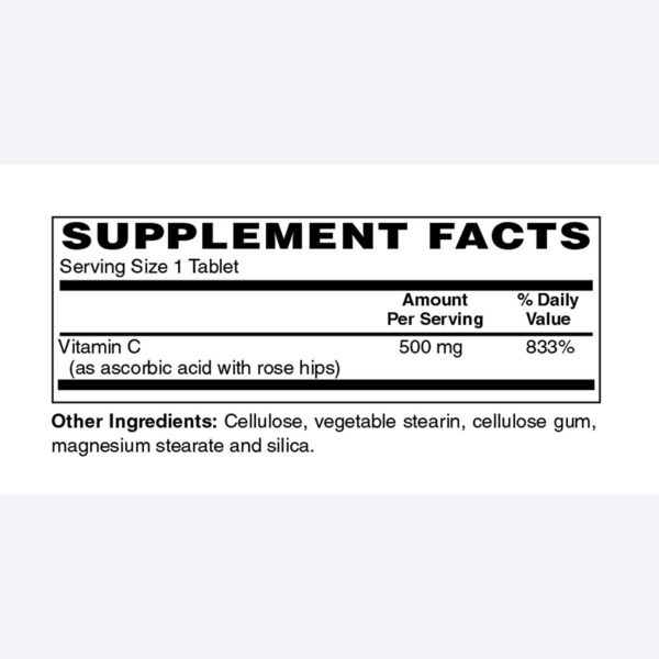 Suplemento vitamina c antioxidante con rosa mosqueta Holly Hill