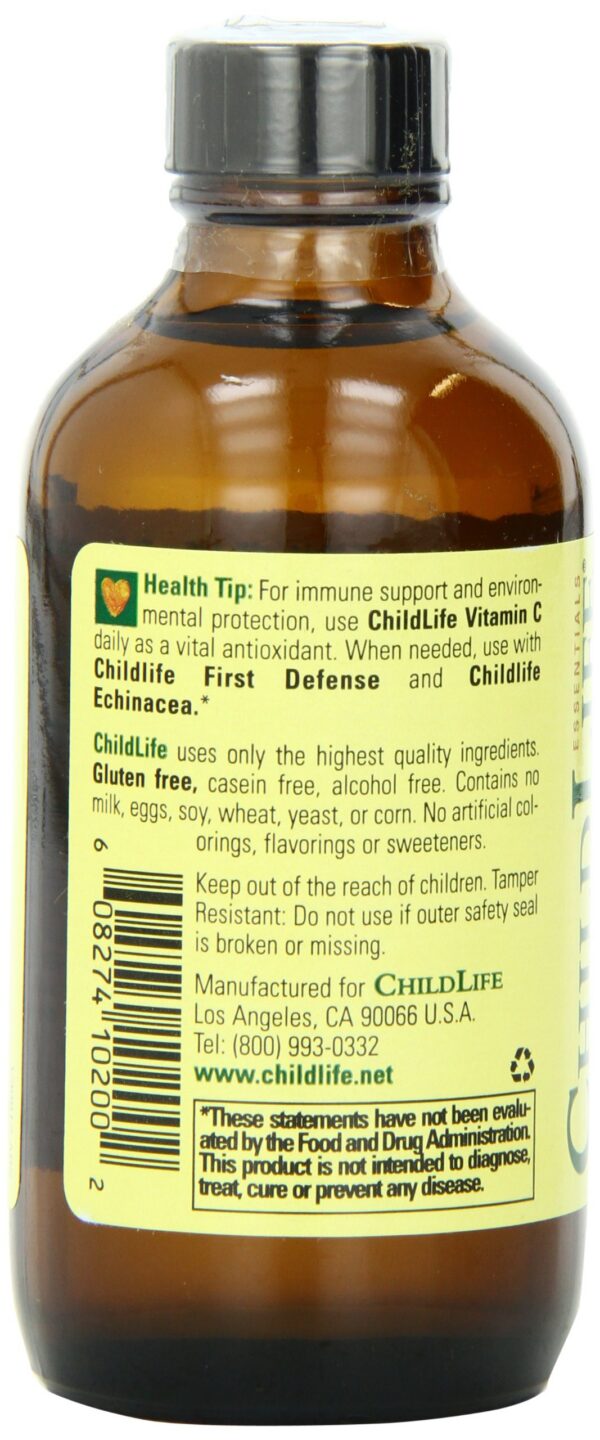 Version 1.0.0 Suplemento vitamina c para niños Child Life sabor naranja