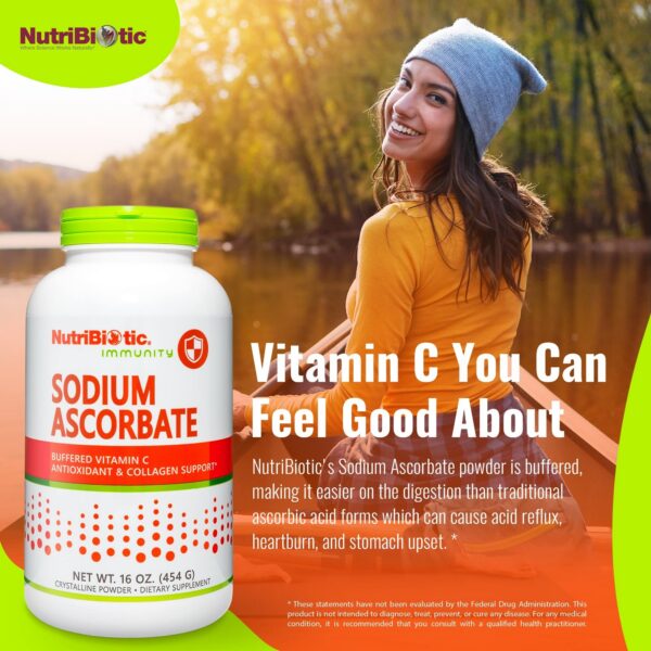 Suplemento vitamina c NutriBiotic vegano antioxidante