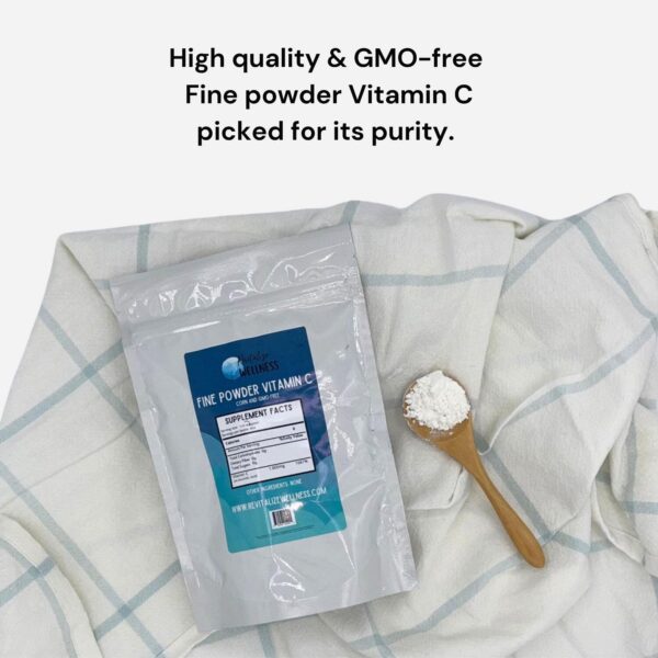 Polvo vitamina c soluble agua Revitalize Wellness