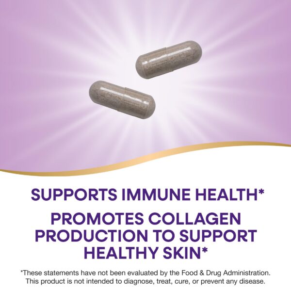 Version 1.0.0 Etiqueta suplemento vitamina c Nature's Way con escaramujos