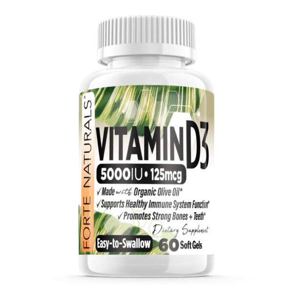 Version 1.0.0 Suplemento vitamina d3 5000 IU FORTE NATURALS caja