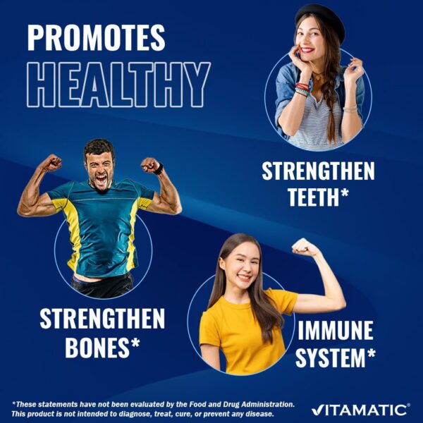 Parte trasera botella Vitamatic vitamina d3 10000 UI 500 softgels