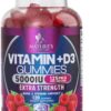 Suplemento vitamina d3 gominolas 5000 ui Nature's Nutrition