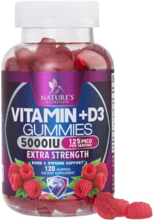 Version 1.0.0 Suplemento vitamina d3 gominolas 5000 ui Nature's Nutrition