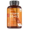 Suplemento Vitamina D3 K2 240 tabletas veganas WeightWorld