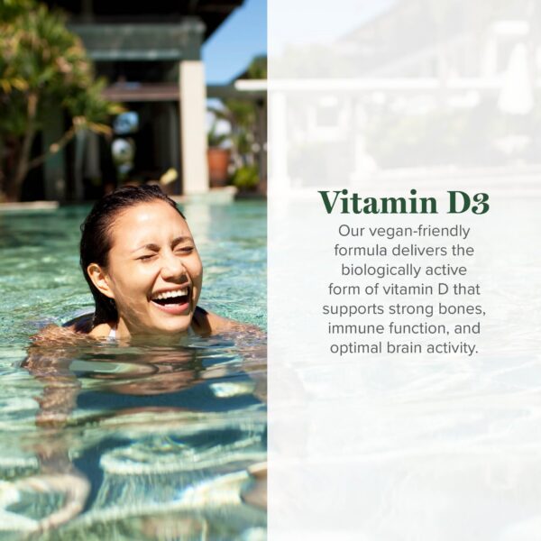 Suplemento vitamina d3 líquida orgánica 5000 iu