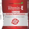Suplemento vitamina E 1000 UI Tarsal Naturals salud y energía
