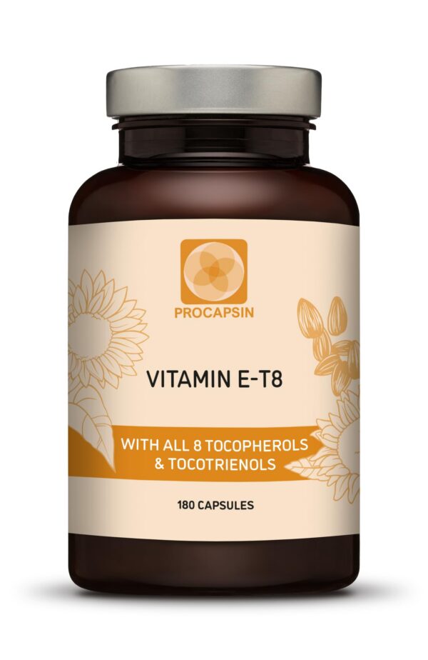 Suplemento vitamina E completa Kala con 8 tocoferoles y tocotrienoles