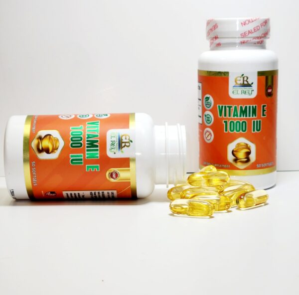 Suplemento vitamina e productos naturales el rey softgel
