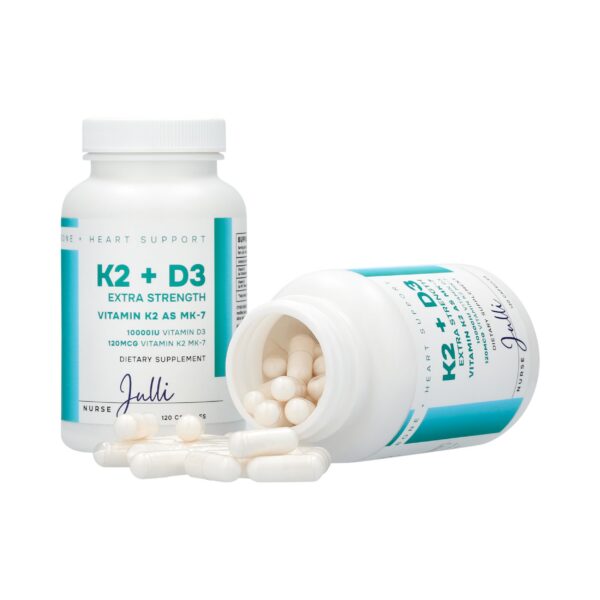 Suplemento Vitamina K2 D3 Nurse Julli 120 Cápsulas