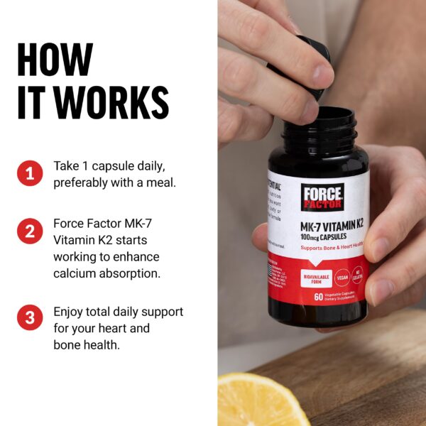 Suplemento vitamina k2 mk-7 vegano y sin OMG