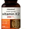 Version 1.0.0 Suplemento vitamina k2 naturebell 240 cápsulas salud huesos corazón