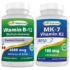 Suplemento Vitaminas Best Naturals B12 K2 MK7 D3
