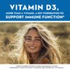 Suplemento vitaminerals con vitamina d3 k para soporte óseo e inmunológico