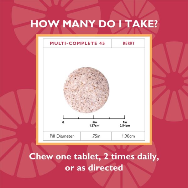 Suplemento vitamínico Celebrate Vitamins masticable hierro 45mg