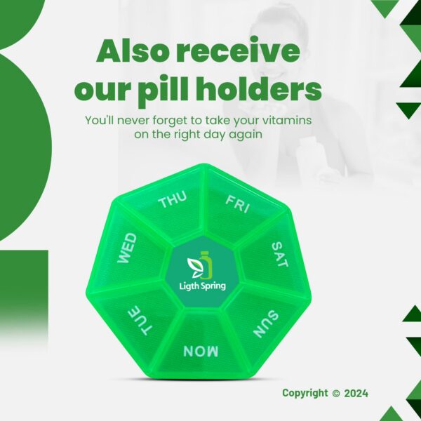 suplemento vitaminico complejo b light spring con vitaminas b6 b12