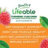 Suplemento vitamínico Lifeable para niños con cúrcuma y hierro