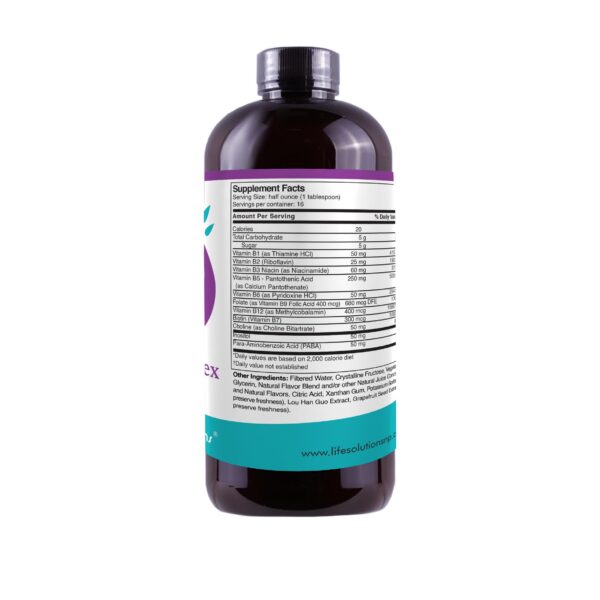 Suplemento vitamínico líquido para energía y bienestar