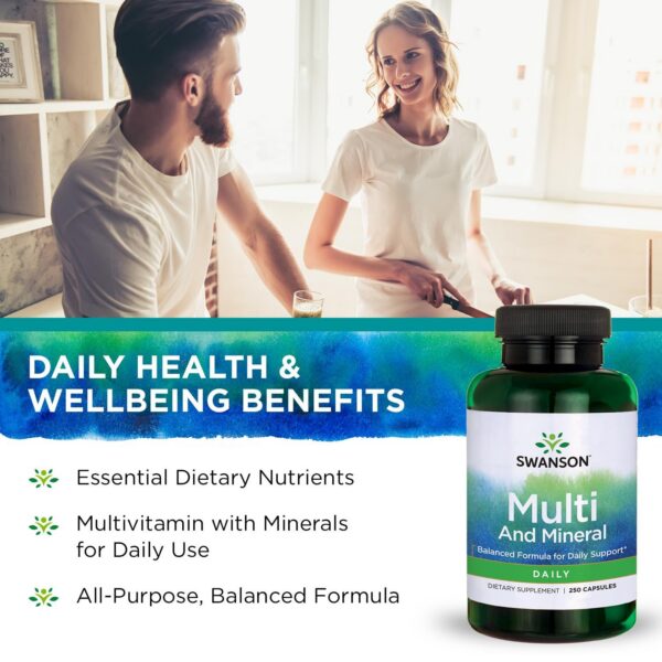 Version 1.0.0 Suplemento vitamínico Swanson multivitaminas y minerales