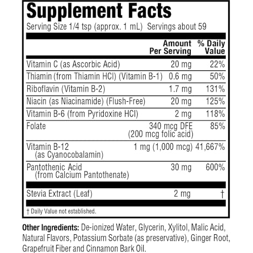 Suplemento vitamínico PureFormulas B-12 líquido