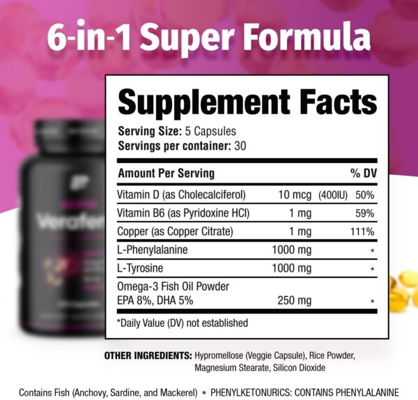 Suplemento vitíligo con vitaminas y nutrientes esenciales