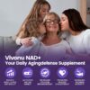 Suplemento VivoNu NAD+ para reparación metabólica y antiedad
