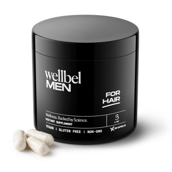 Suplemento WELLBEL Men para Cabello Piel y Uñas