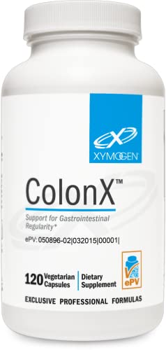 Suplemento XYMOGEN ColonX para salud digestiva 120 cápsulas