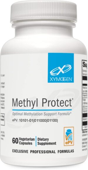 Suplemento XYMOGEN Methyl Protect 60 cápsulas para metilación