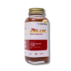 Suplemento Zelux energía y testosterona BY CARIOLA botella 4oz
