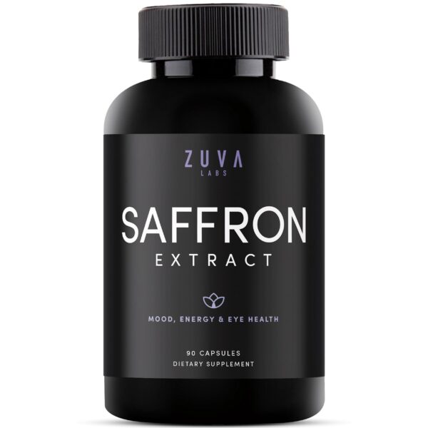 Suplementos cápsulas extracto puro de azafrán Ultra6 para ánimo y salud ocular