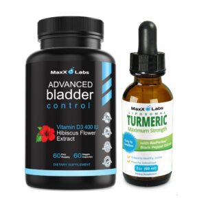 Suplementos control vejiga avanzado botella 60 cápsulas MaxX Labs