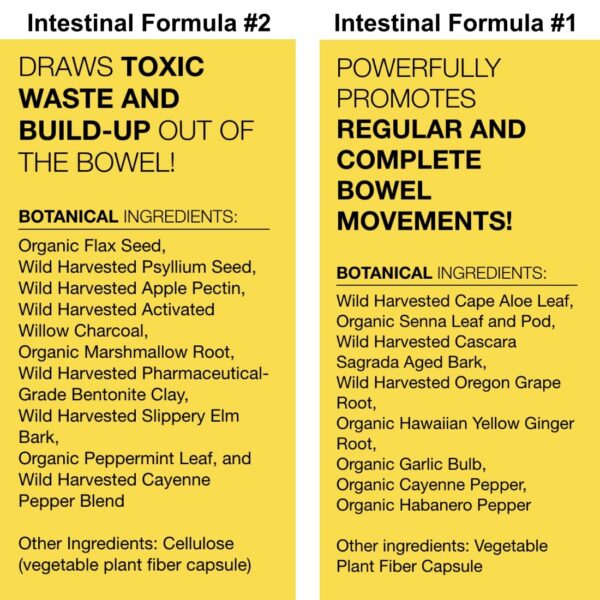 Suplementos desintoxicantes colon Dr Schulze fórmulas intestinales