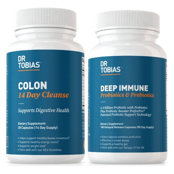 Version 1.0.0 Suplementos Dr. Tobias limpieza 14 días colon y probióticos