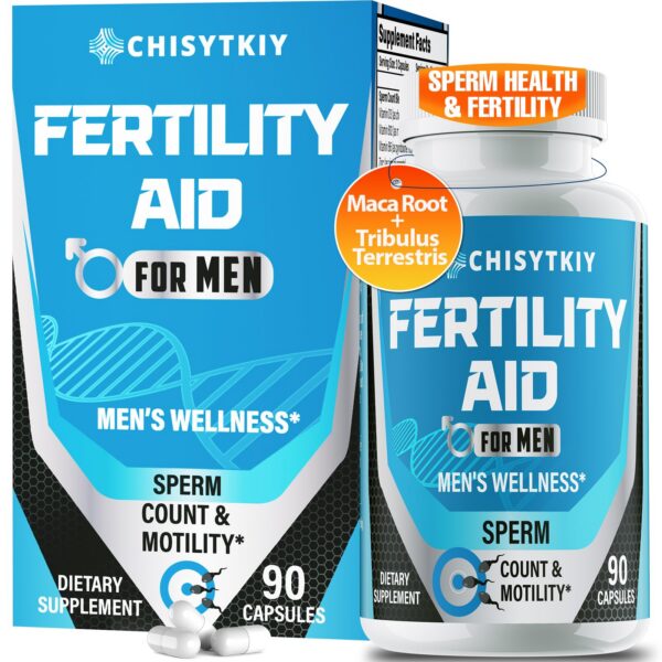 Suplementos de fertilidad masculina Chisytkiy botella con 90 cápsulas