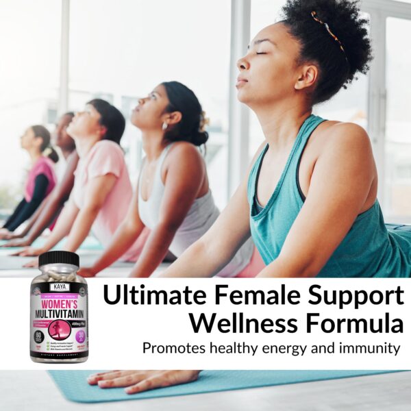 Suplementos Kaya Naturals para mujeres con energía y antioxidantes