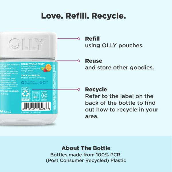 Suplementos OLLY Kids Chillax para niños activos calmos