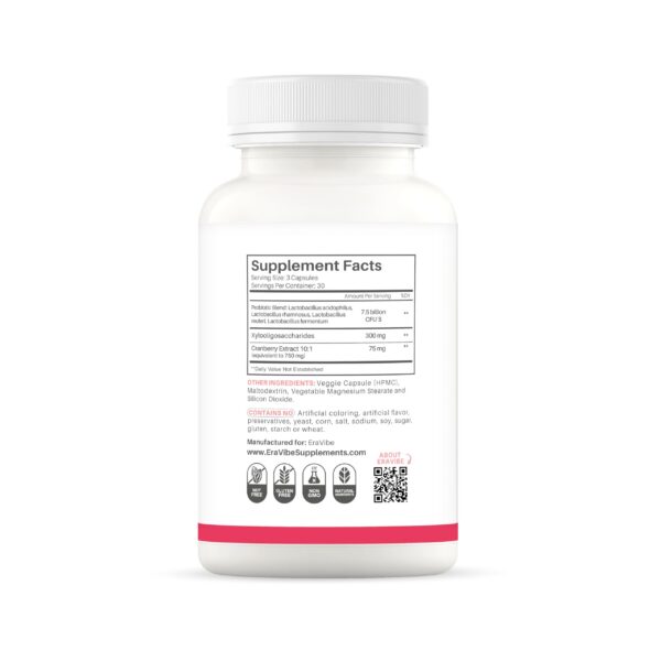 Suplementos salud vaginal Eravibe Fem Boss con equilibrio pH