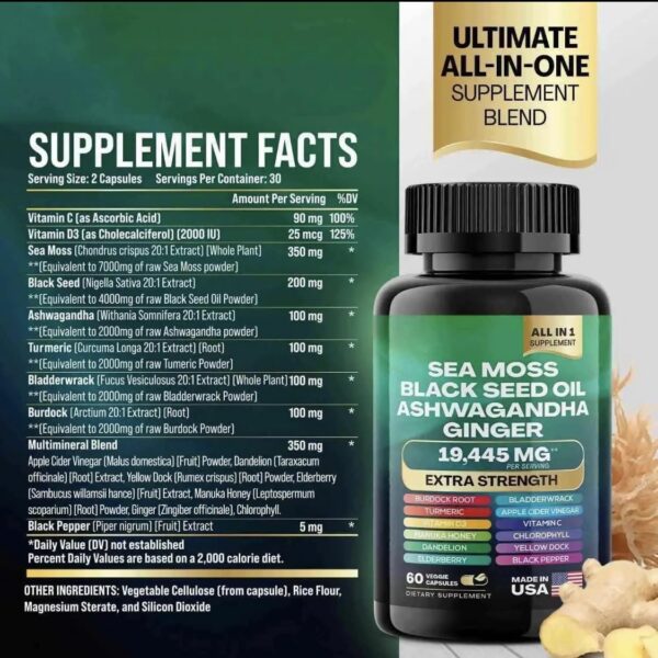 Suplementos shilajit 8 en 1 para bienestar integral