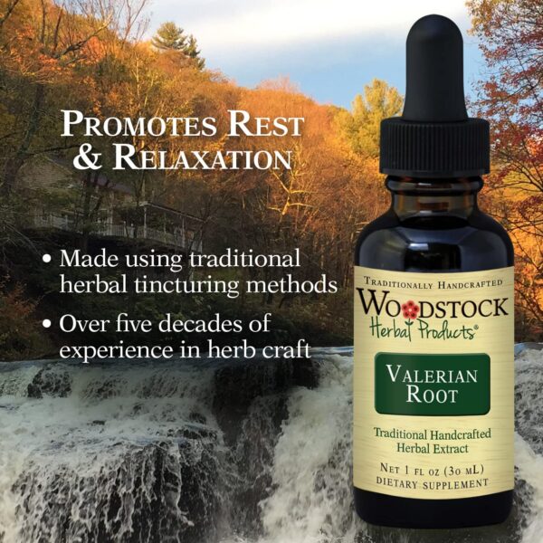 Suplementos Woodstock Herbal Products raíz de valeriana