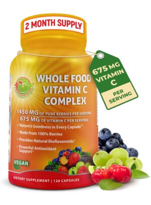 Supplements Studio complejo vitamina c bayas orgánicas 120 cápsulas