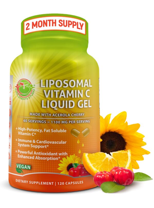 Version 1.0.0 SUPPLEMENTS STUDIO vitamina c liposomal 120 cápsulas 1100mg