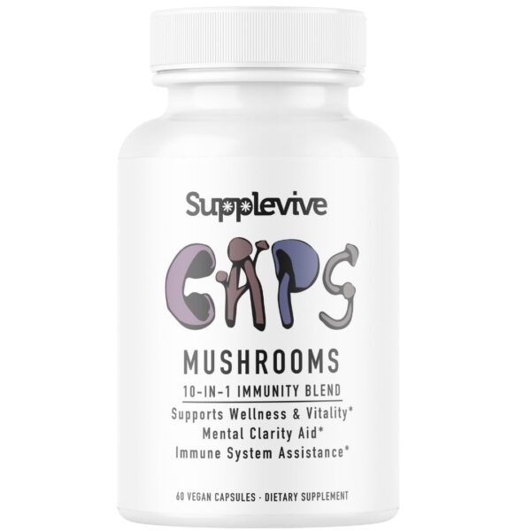Supplevive Cápsulas de Hongos con 10 extractos diferentes