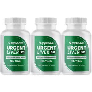 Supplevive Urgent Liver 911 suplemento hepático 60 cápsulas